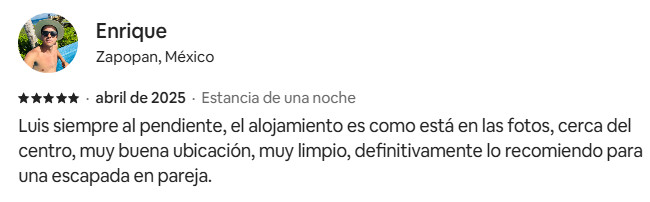 Comentarios Renta de Cabaña Lunamielera Capulin
